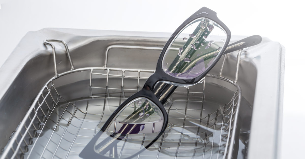 Ultrasonic cleaners to clean optical components-mslab